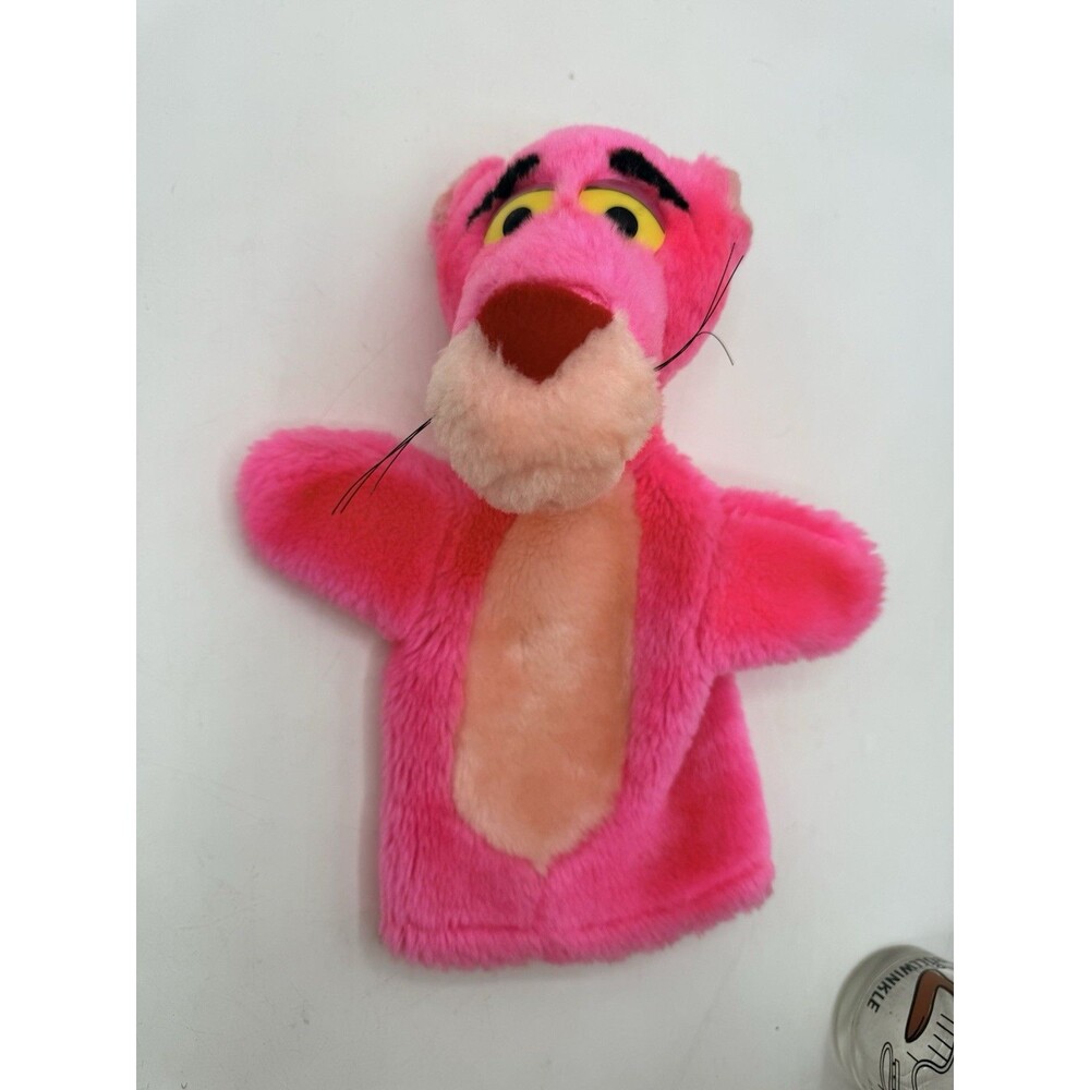 Vintage 1991 Pink Panther 24K Company Special Effects Hand Puppet Plush 10”